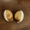 Vintage clip earrings