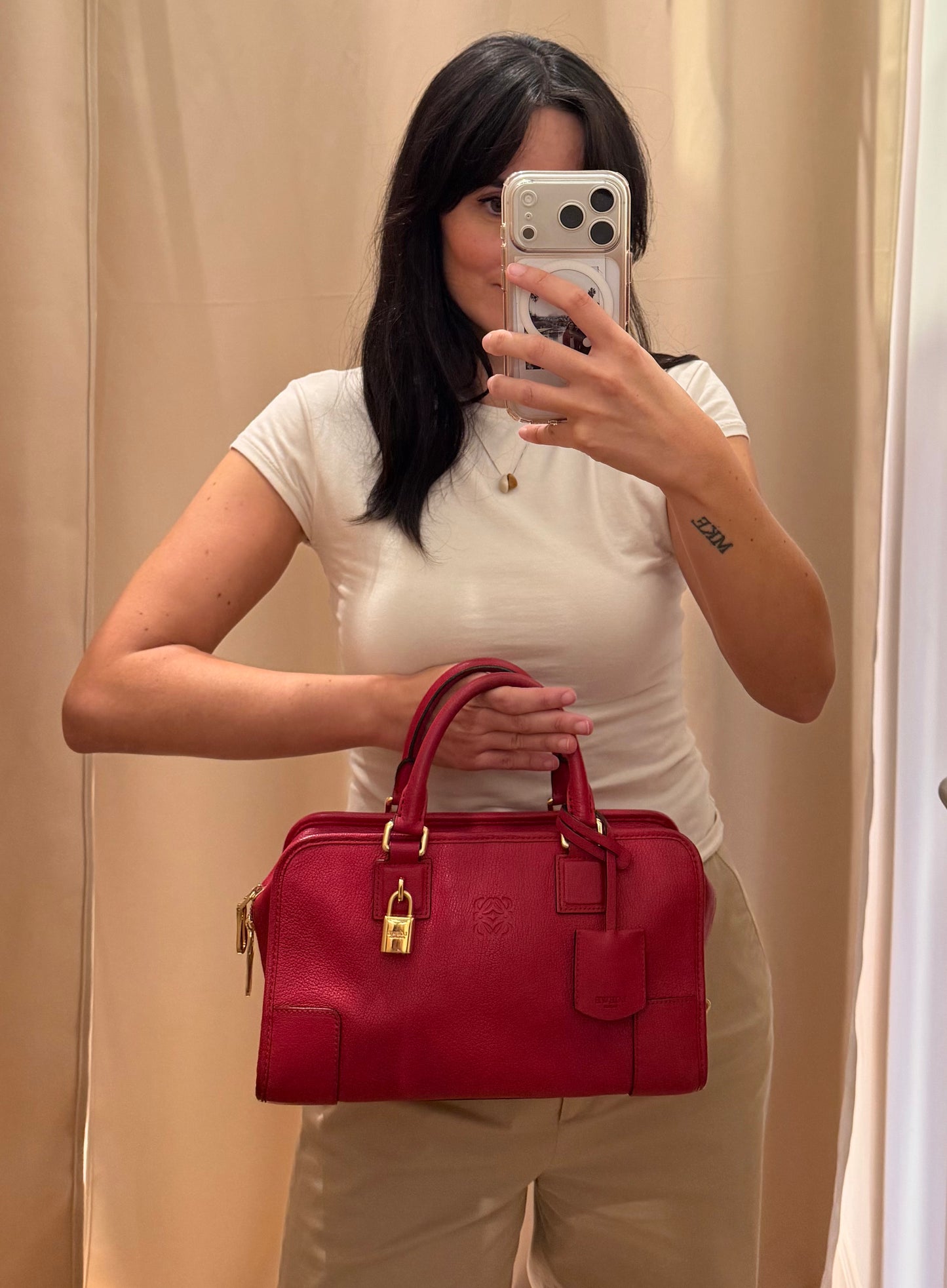 Loewe Leather Amazona 28
