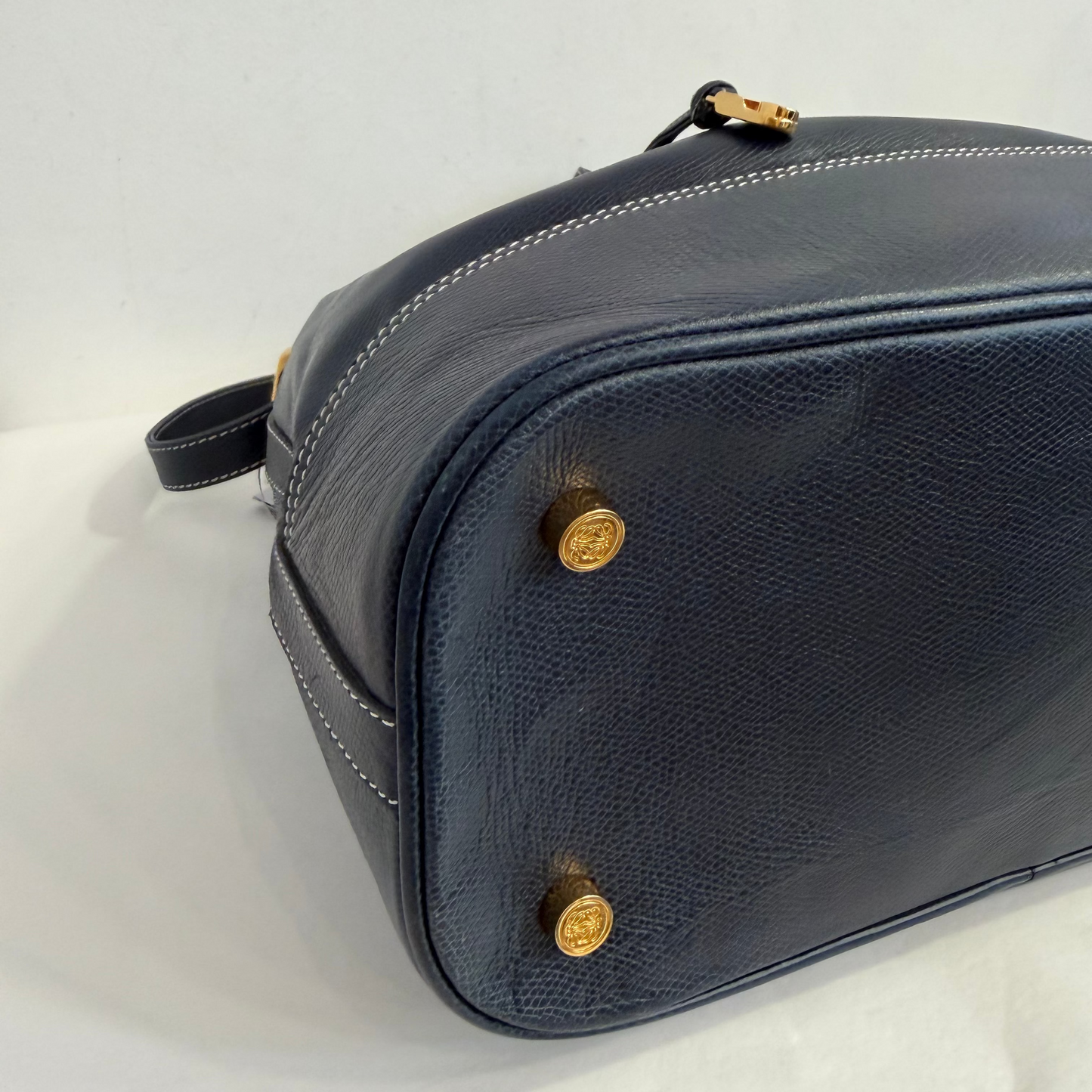 Loewe Vintage Leather Bucket Bag