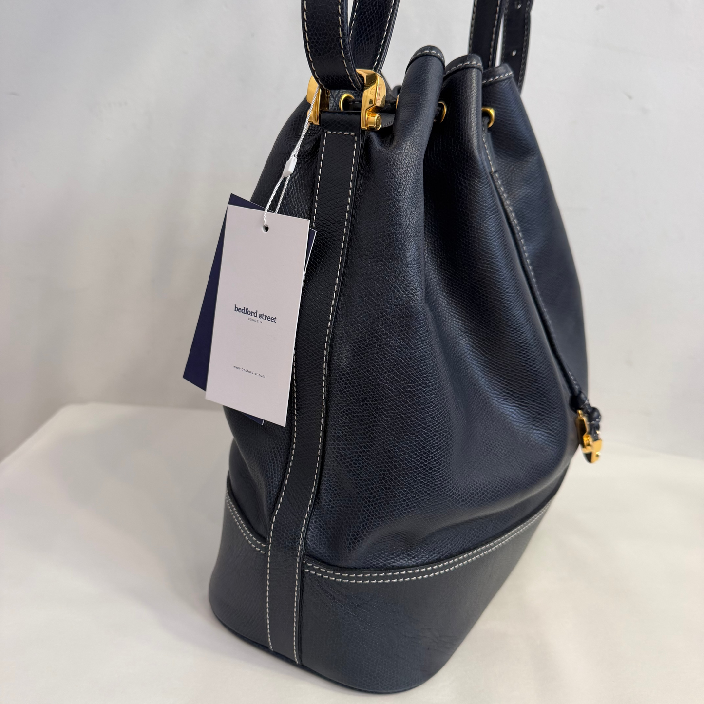Loewe Vintage Leather Bucket Bag
