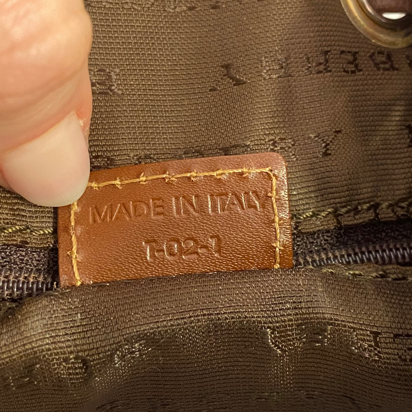 Burberry Vintage Bucket Bag