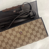 Gucci GG Canvas Bamboo Wallet Crossbody