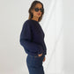 Cozy sweatshirt | Navy