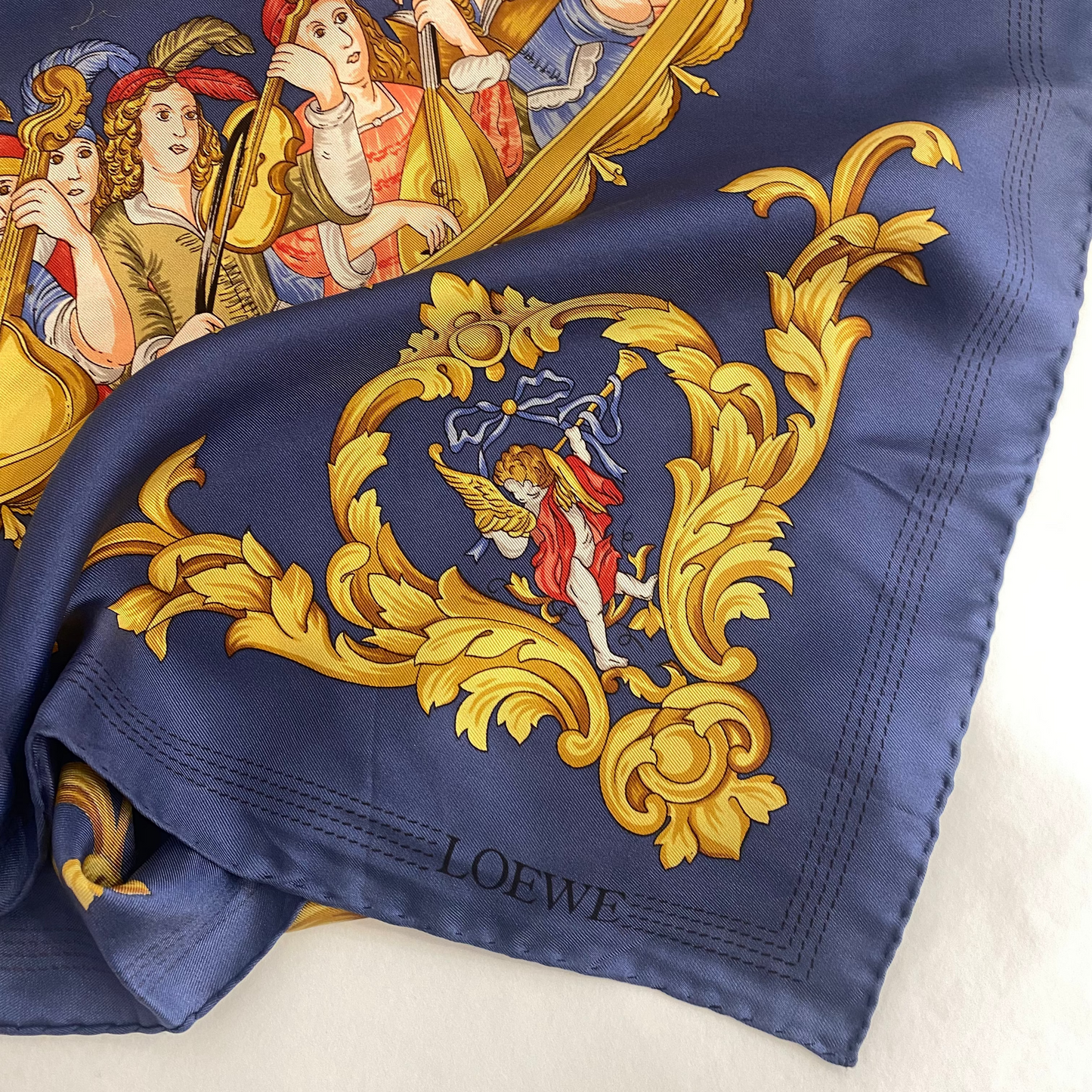 Loewe silk scarf