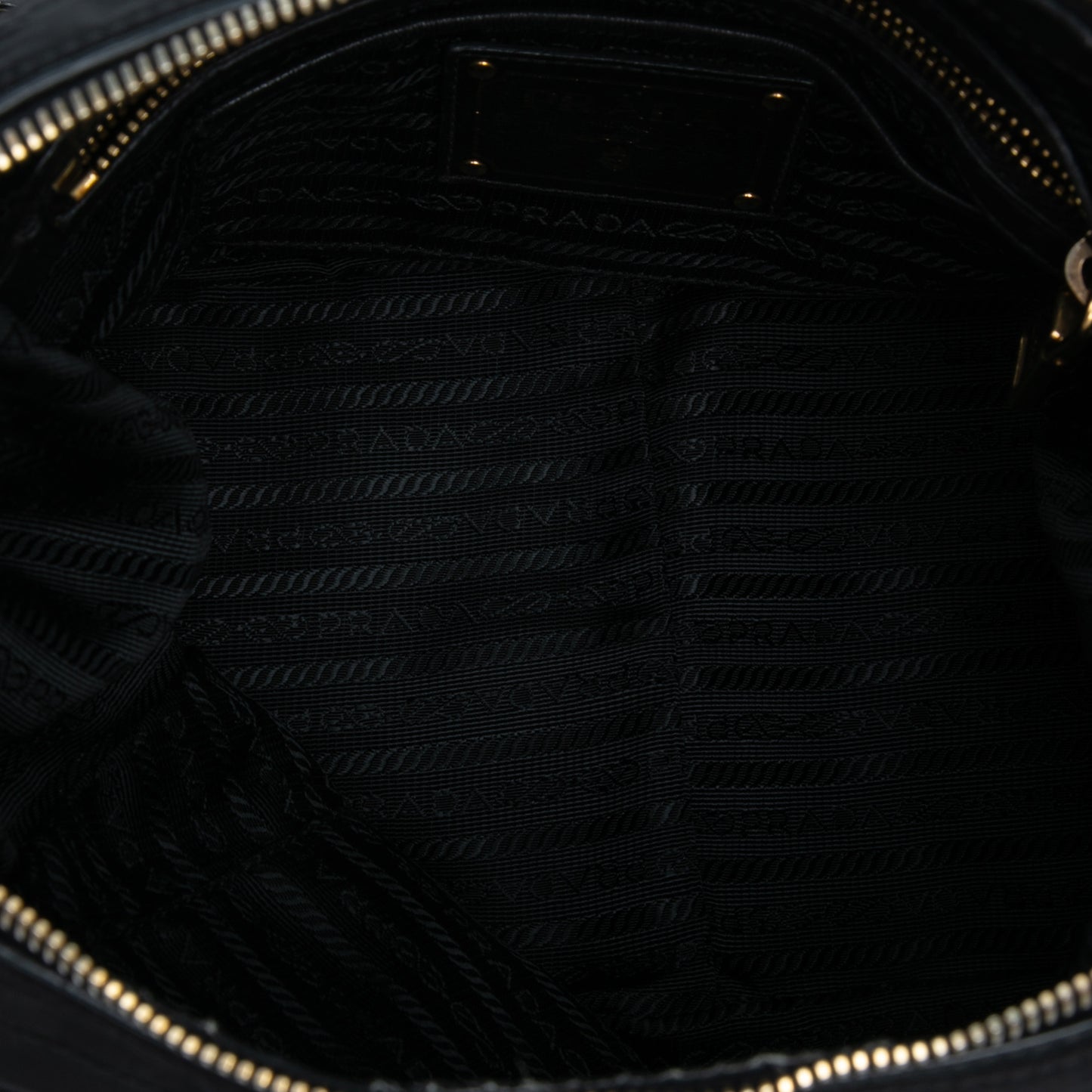 Prada Tessuto Logo Shoulder Bag