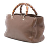 Gucci Medium Calfskin Bamboo Shopper Satchel