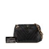 Chanel CC Chevron Lambskin Frame Chain Shoulder Bag
