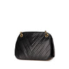 Chanel CC Chevron Lambskin Frame Chain Shoulder Bag