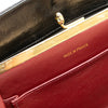 Chanel CC Chevron Lambskin Frame Chain Shoulder Bag