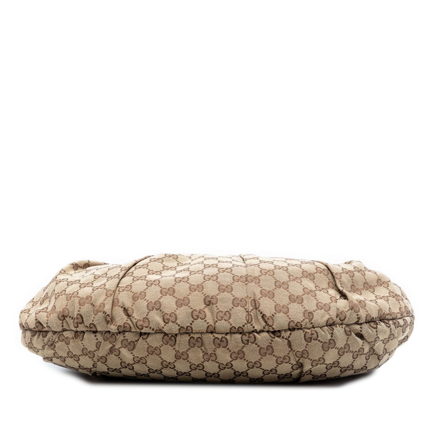 Gucci GG Canvas Studded Pelham Hobo Bag