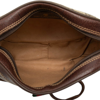 Gucci GG Supreme Web Sherry Shoulder Bag