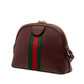 Gucci Small Calfskin Web Ophidia Dome Crossbody