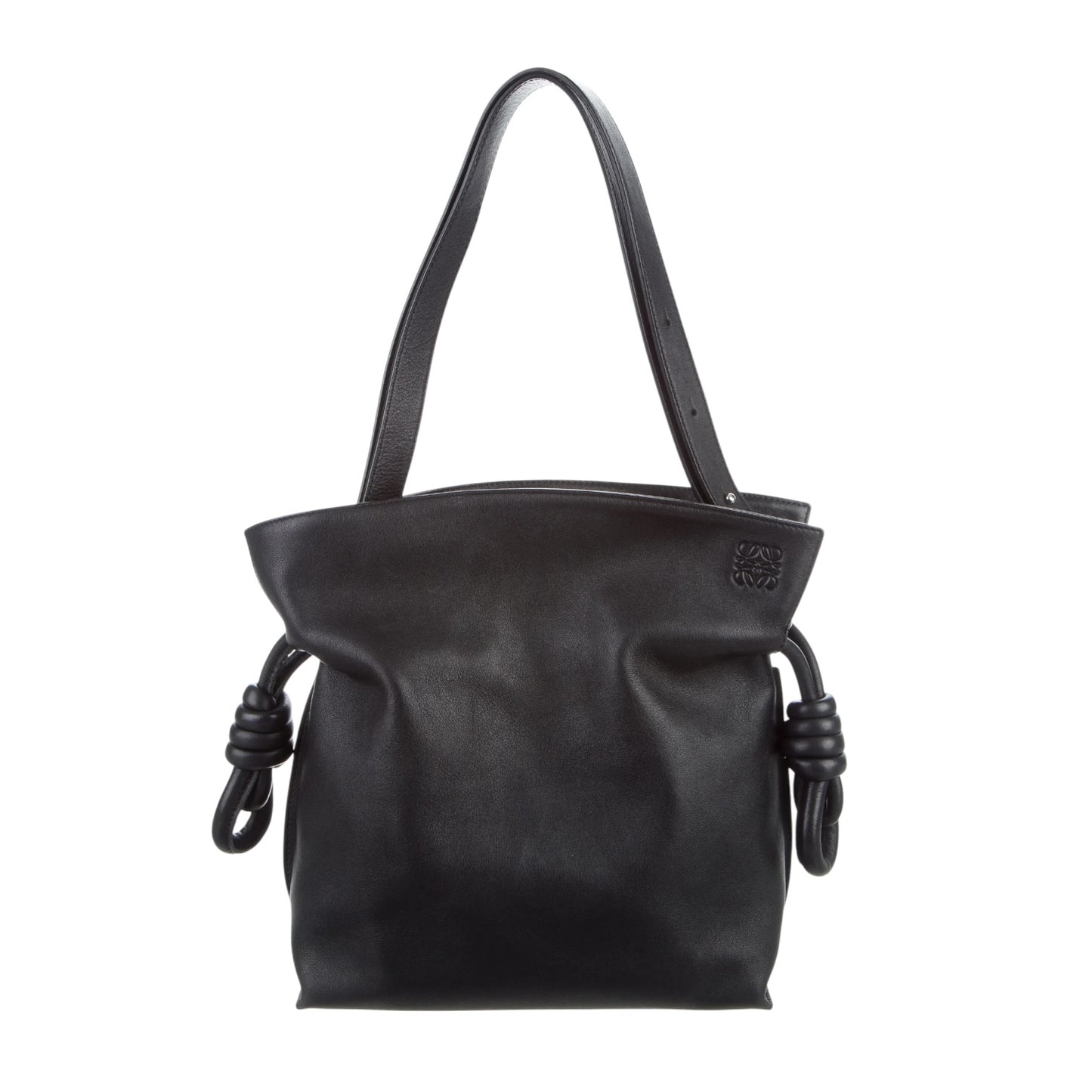Loewe Flamenco Knot Leather Tote Bag