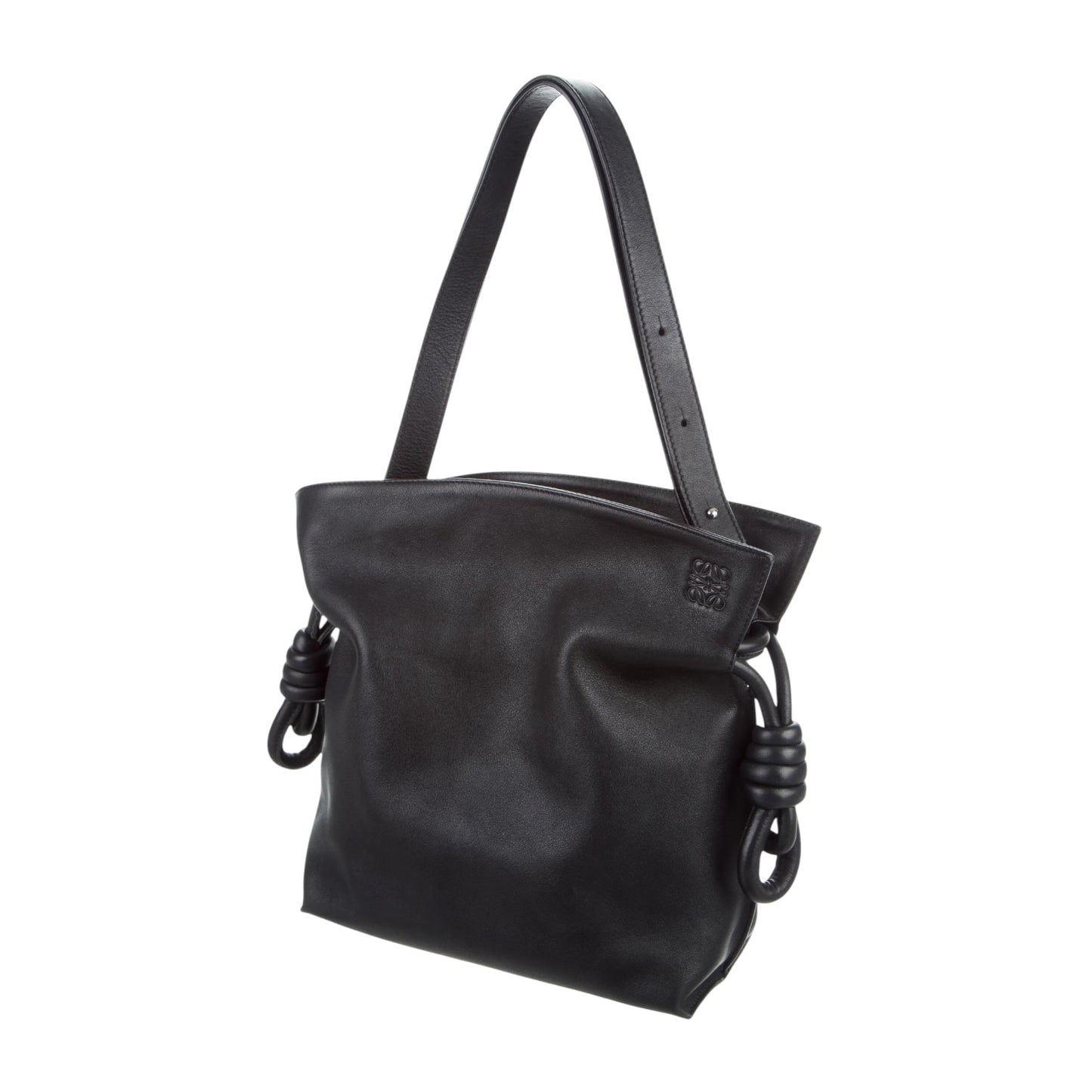 Loewe Flamenco Knot Leather Tote Bag