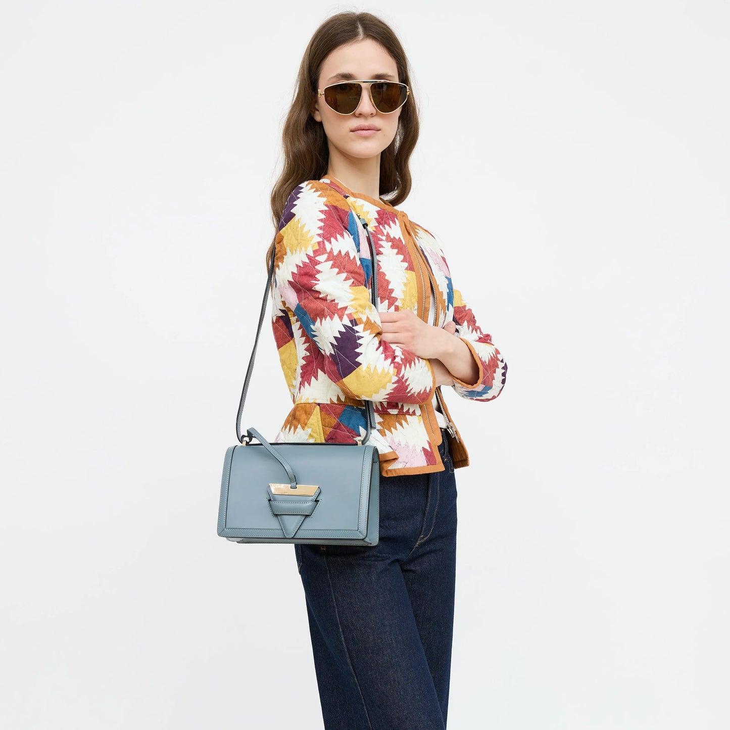 Loewe Small Leather Barcelona Crossbody