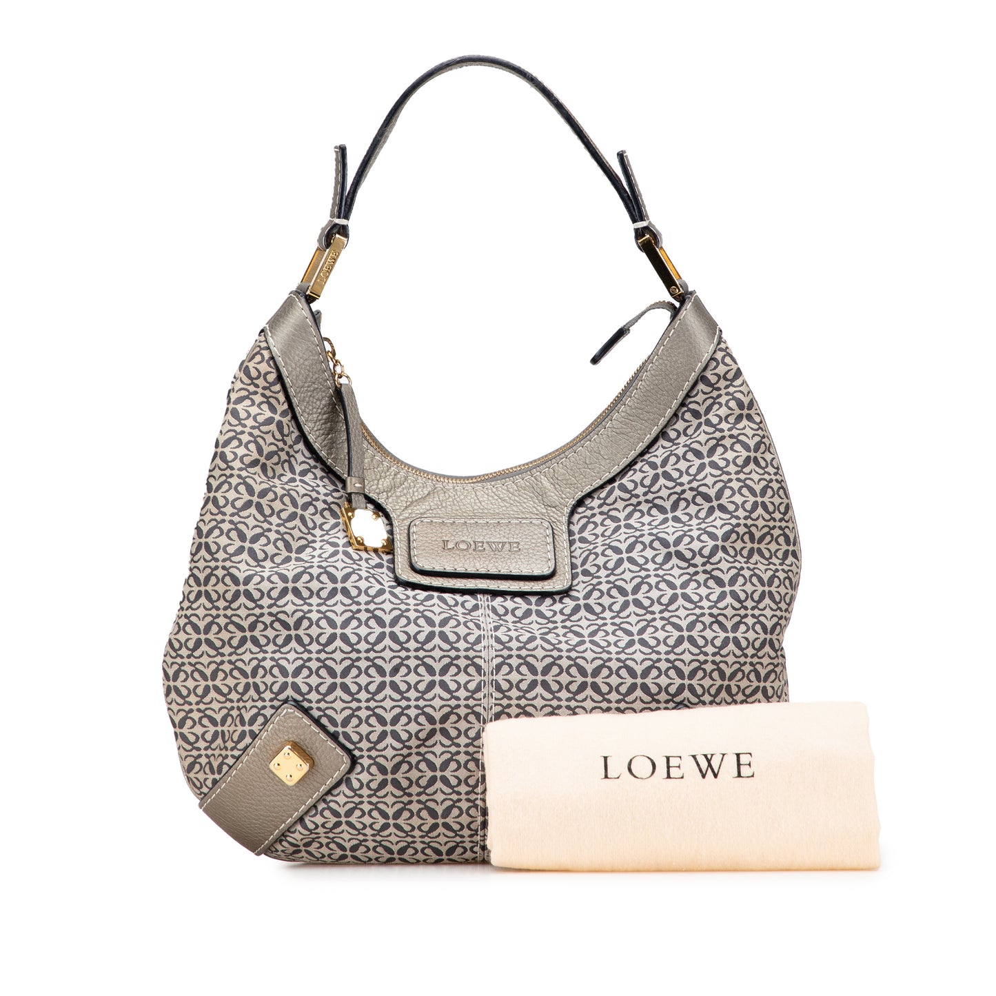 Loewe Anagram Canvas New Road Hobo
