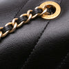 Chanel Diagonal Quilted Lambskin CC Signature Flap