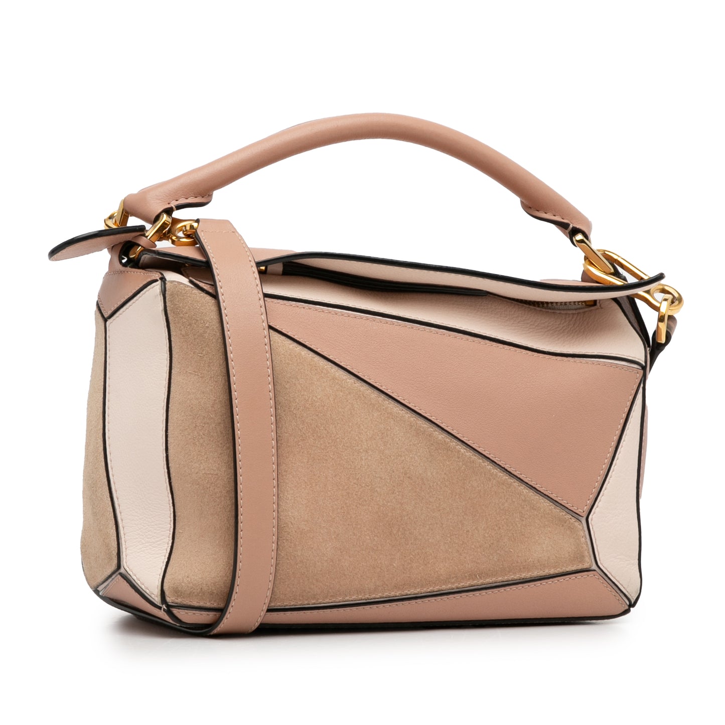 Bolso Puzzle Tricolor Pequeño de Loewe