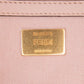 Fendi Zucca Embroidered Canvas Baguette Satchel