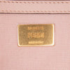 Fendi Zucca Embroidered Canvas Baguette Satchel