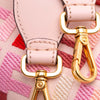 Fendi Zucca Embroidered Canvas Baguette Satchel