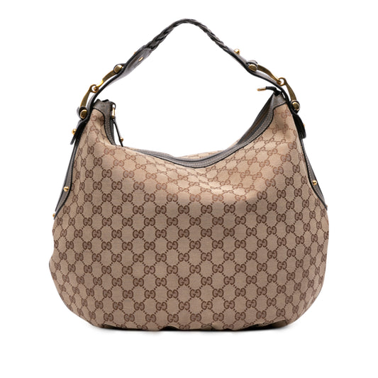 Gucci GG Canvas Pelham Hobo Bag