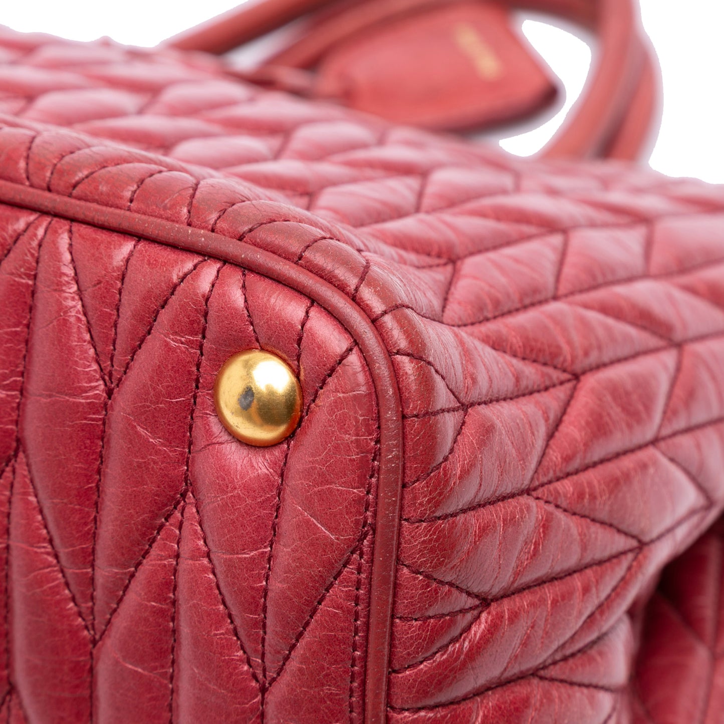 Matelasse Lambskin Satchel