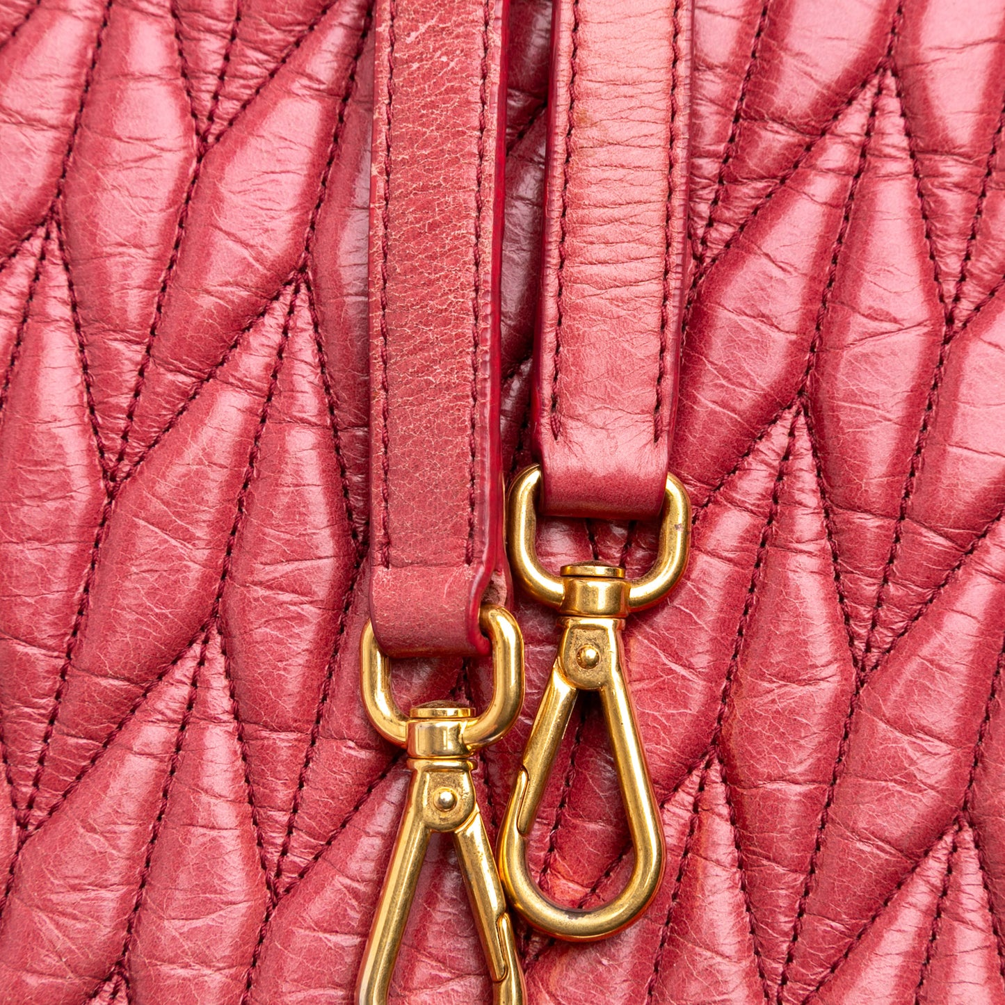 Matelasse Lambskin Satchel