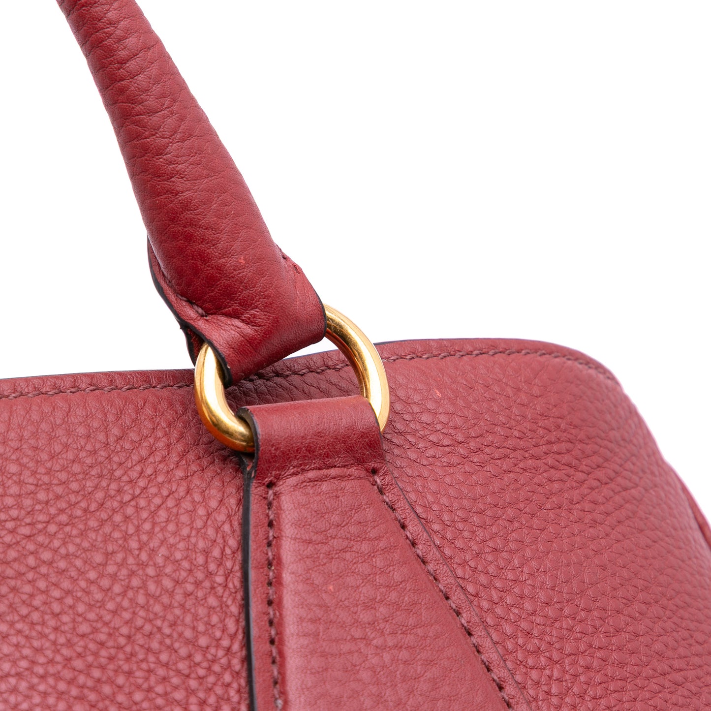 Prada Vitello Daino Open Convertible Tote
