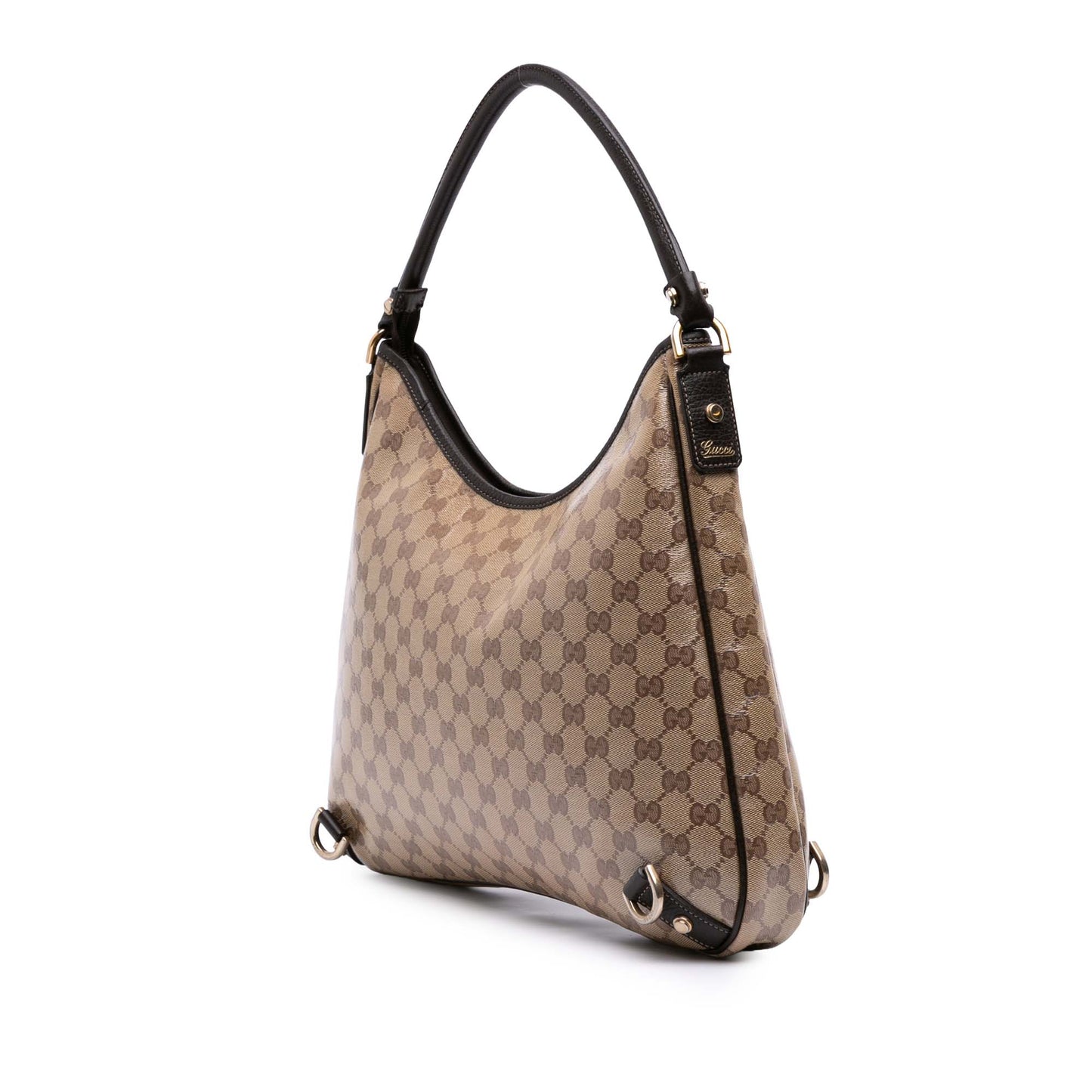 Gucci GG Crystal Abbey D-Ring Shoulder Bag