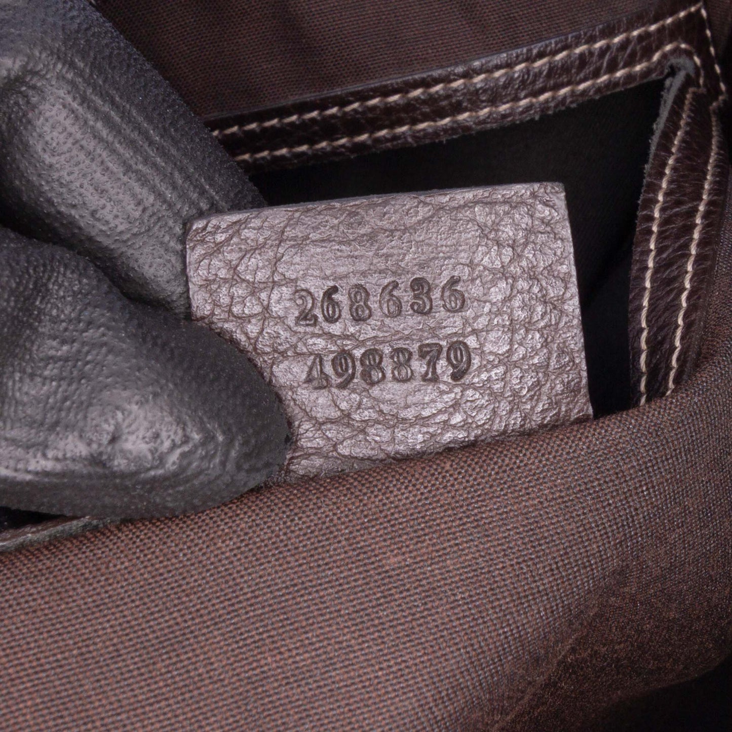 Gucci GG Crystal Abbey D-Ring Shoulder Bag