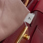 Miu Miu Goatskin Madras Satchel Bag
