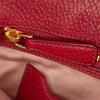 Miu Miu Goatskin Madras Satchel Bag