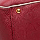 Miu Miu Goatskin Madras Satchel Bag