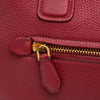 Miu Miu Goatskin Madras Satchel Bag