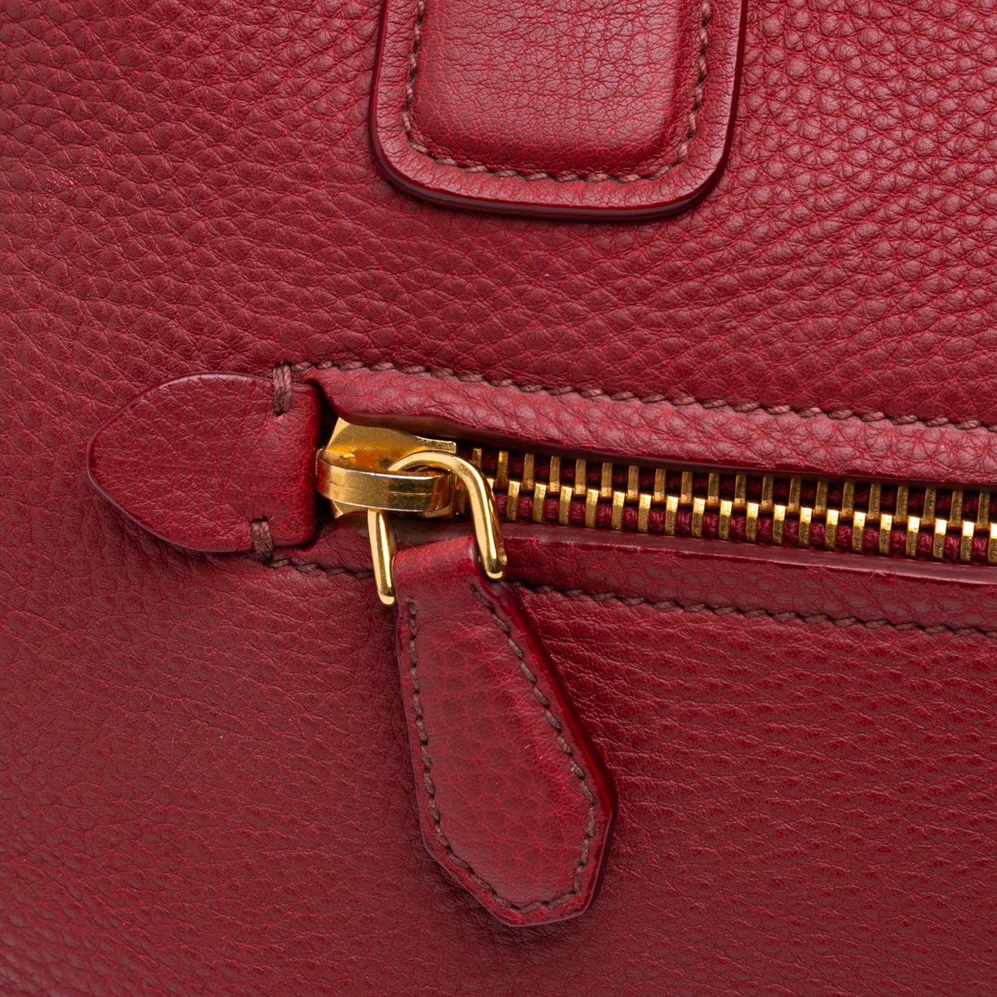 Miu Miu Goatskin Madras Satchel Bag