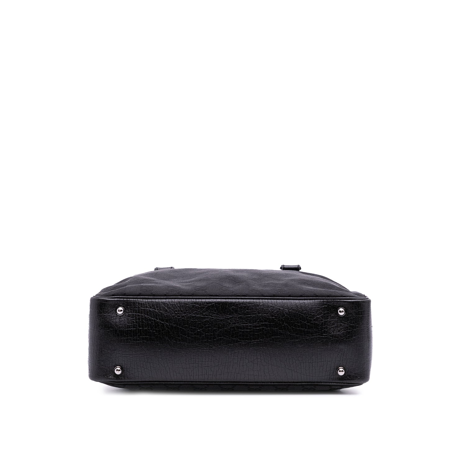 Gucci GG Canvas Bamboo Tote