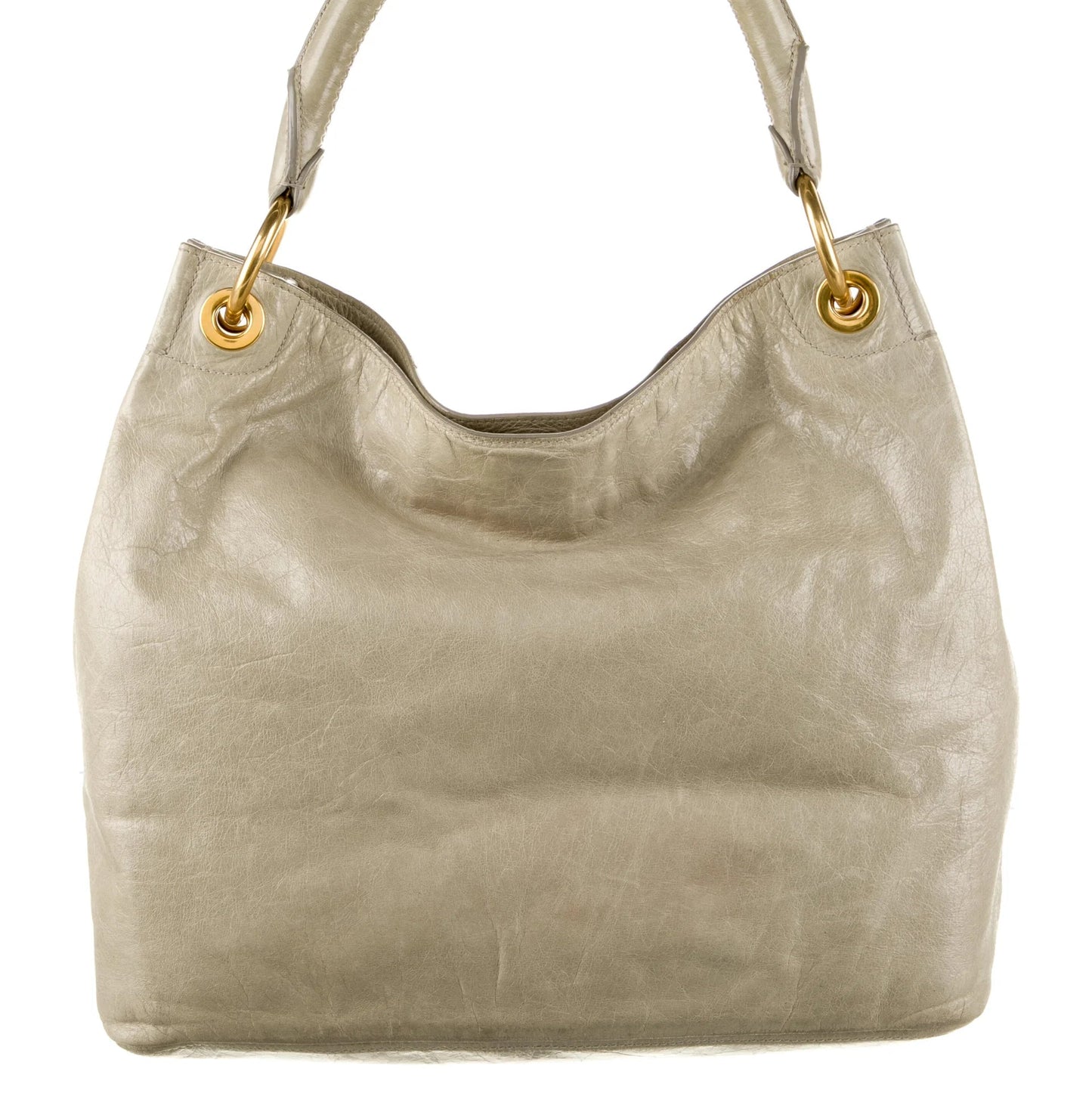 Prada Vitello Shine Hobo