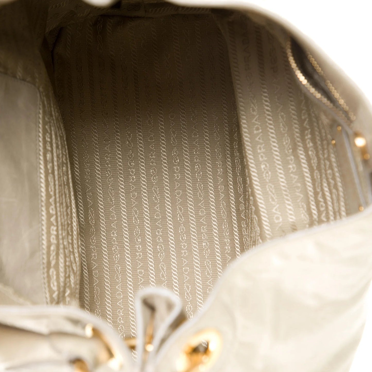 Prada Vitello Shine Hobo