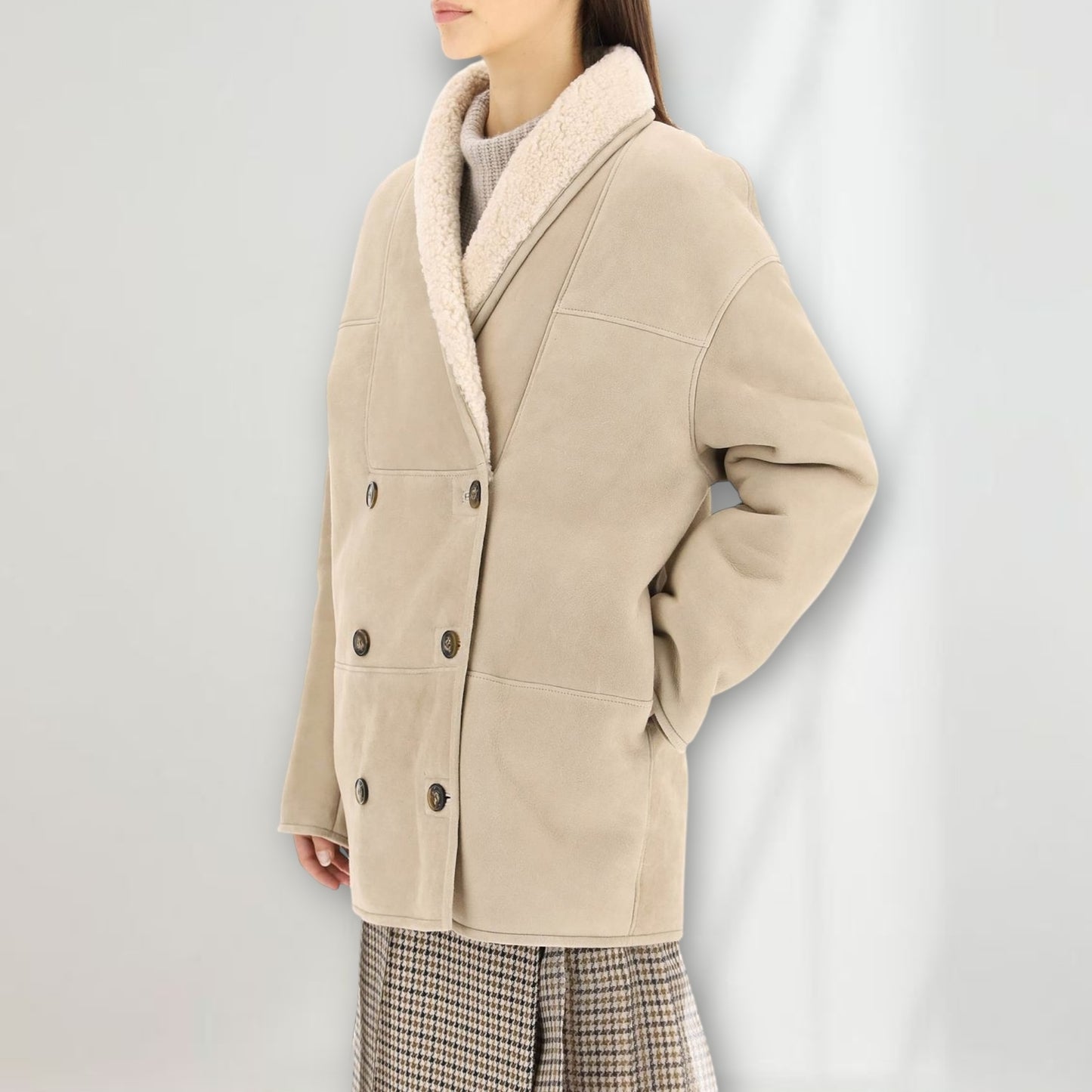 Shearling coat