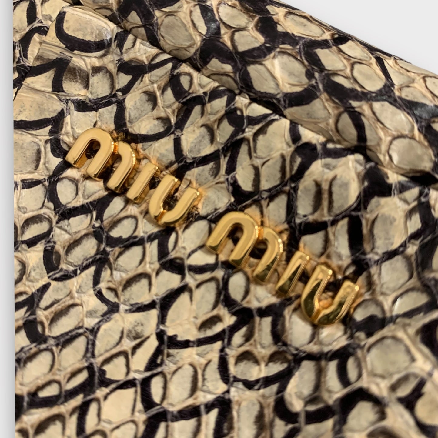 Miu Miu python bag