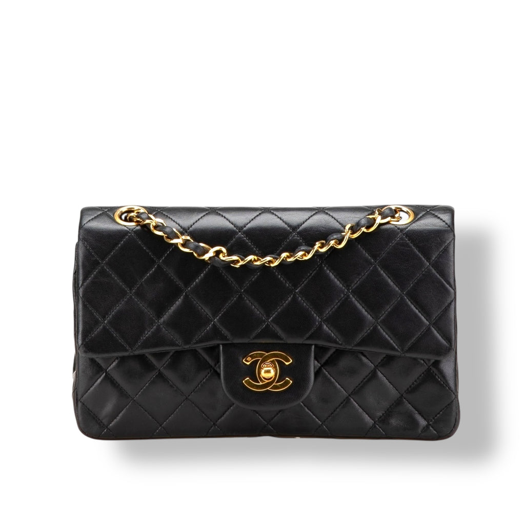 Chanel Small Classic Lambskin Double Flap Vintage