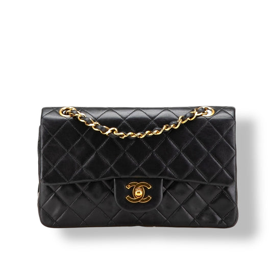 Chanel Small Classic Lambskin Double Flap Vintage