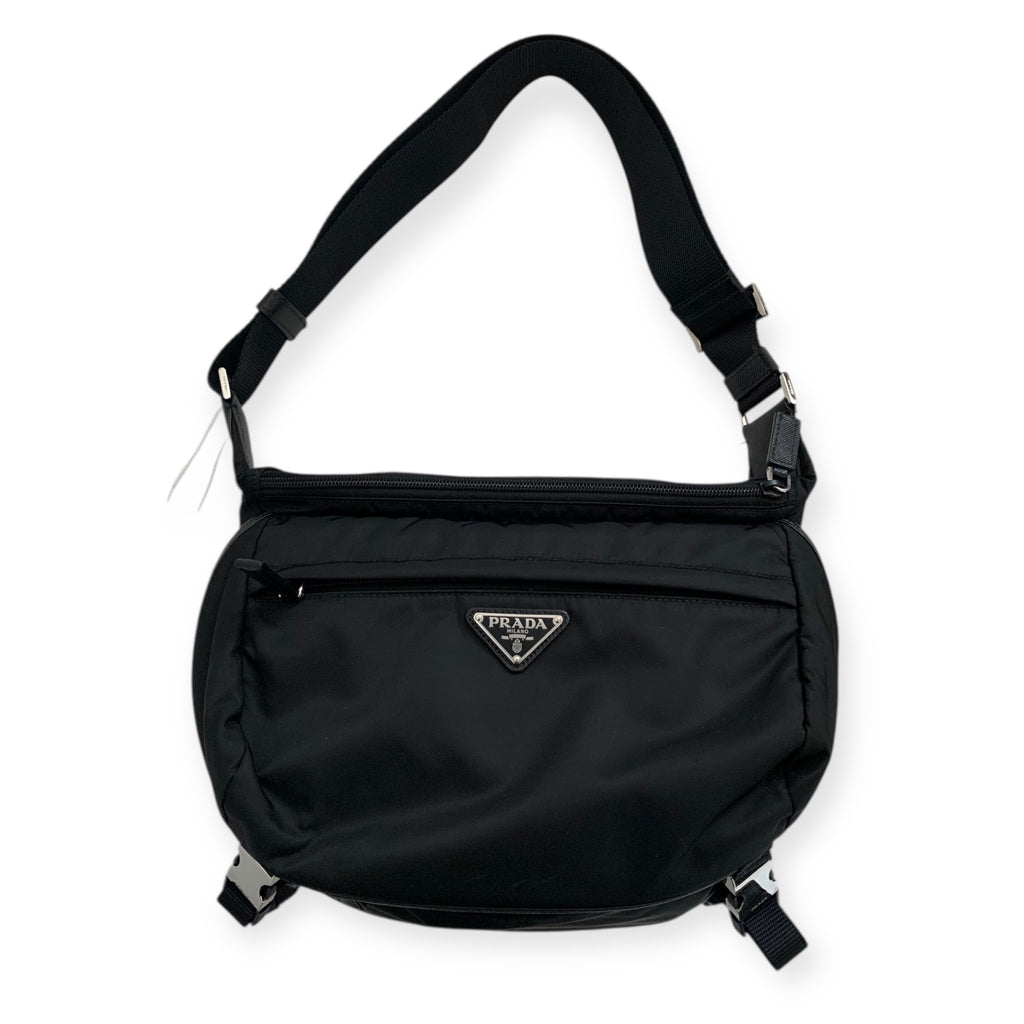 Prada Re-Nylon triangle-logo shoulder bag