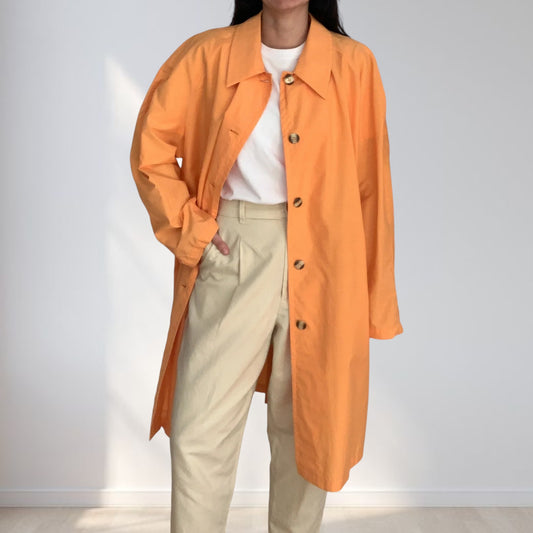 Oversize trench coat