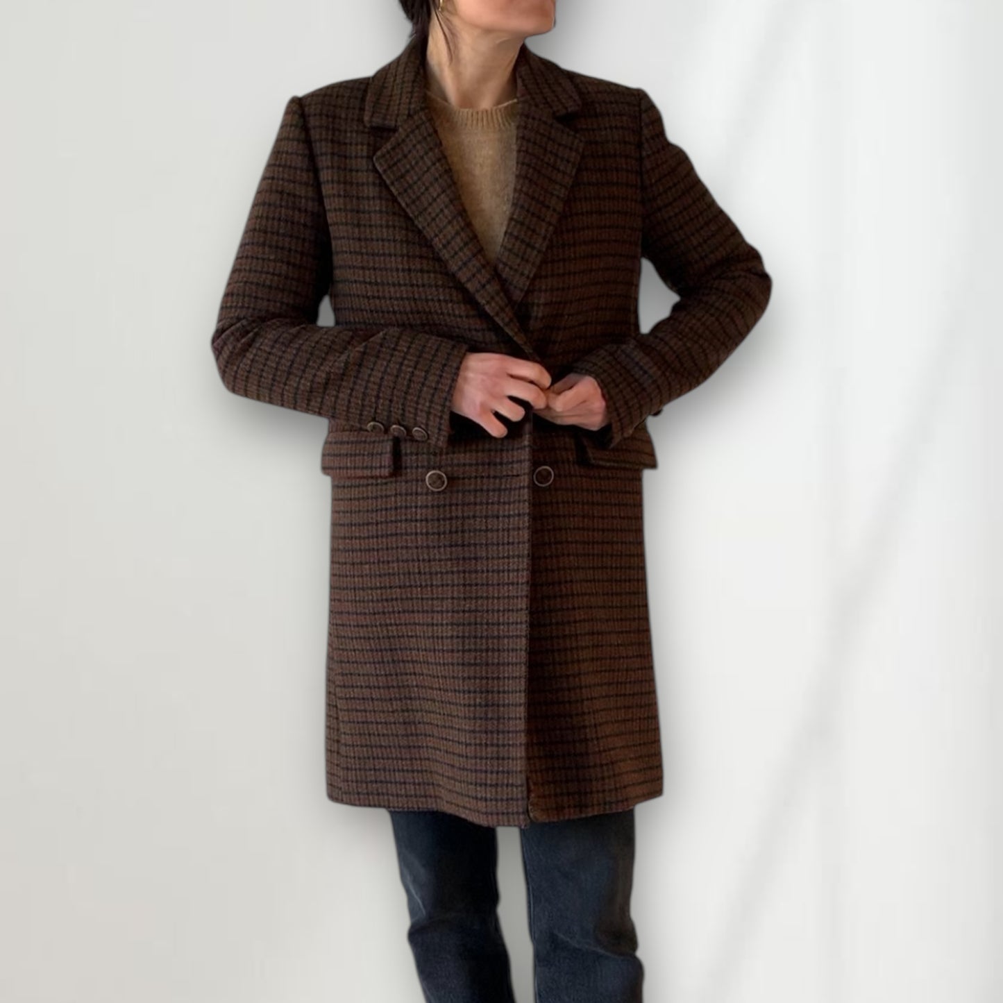 Brown coat