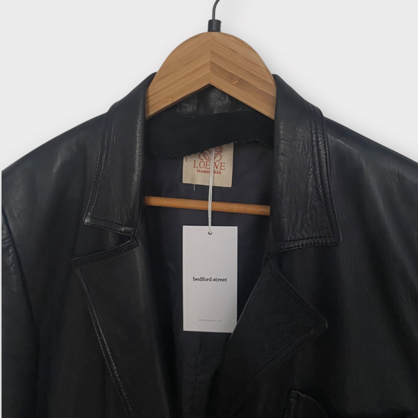 Loewe leather jacket