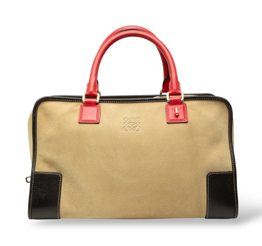 Loewe Tricolor Suede Amazona 36
