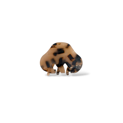 Hair clip S | Tortoise Croissant Blonde