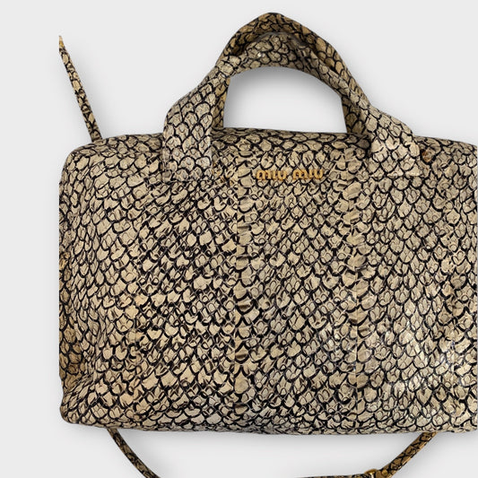 Miu Miu python bag